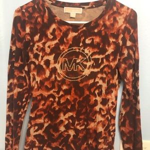 Michael Kors animal print T-shirt